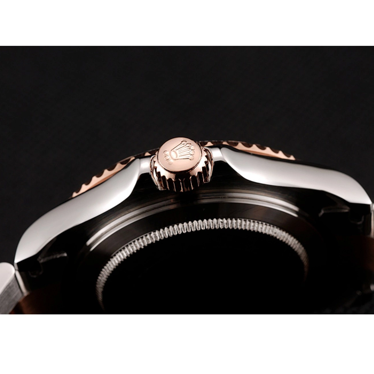 AAA Replica Watches Tone Gold Two Master Rose Steel Dial 1453864 Yacht Bracelet Rolex Stainless 0825
